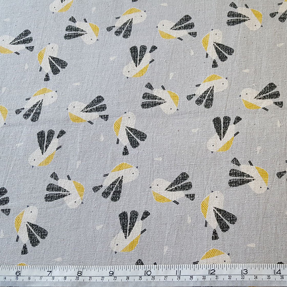 Dashwood Nest Cotton/Linen Canvas - The Fabric Bee