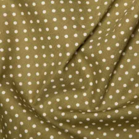 Cotton Poplin CP0009 3mm Moss Spot - The Fabric Bee
