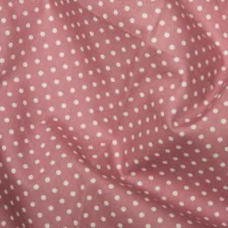 Cotton Poplin CP0009 3mm Rose Spot - The Fabric Bee