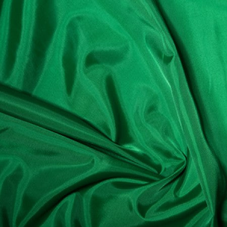 Anti-Static Polyester Dress Lining - Emerald Green - The Fabric Bee