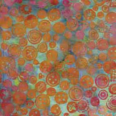 Makower Island Batik 733 F5725 - The Fabric Bee