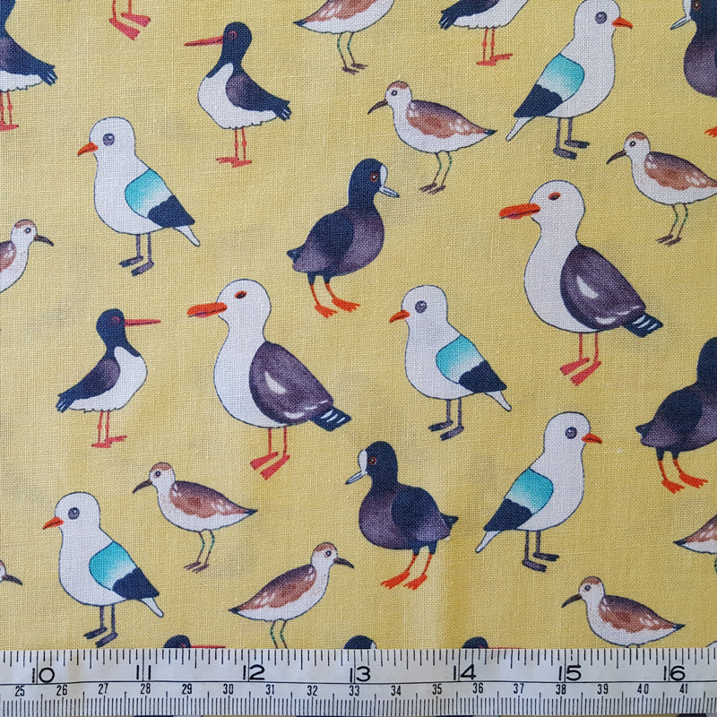 Inprint Sea Gull Fabric F5801