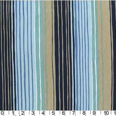 Sandpipers Tideline Stripe by Michael Miller F5815 - The Fabric Bee