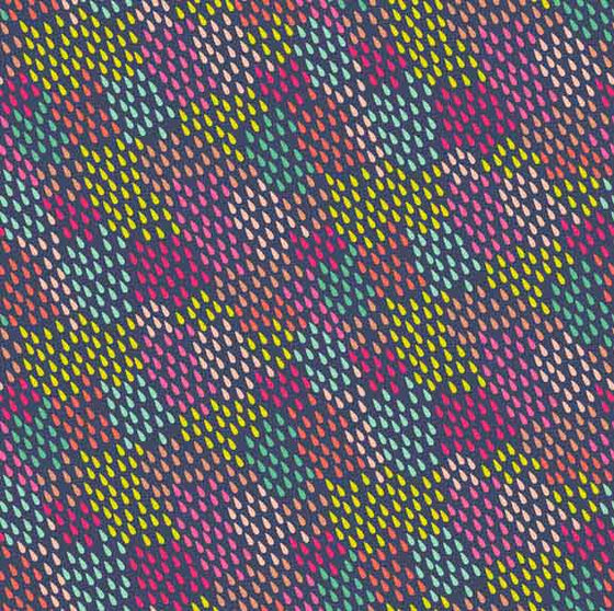Makower UK Fantasy Raindrops 1821/B F5832 - The Fabric Bee