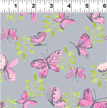 Flutter by Clothworks Grey 21186.6 F5934 - The Fabric Bee