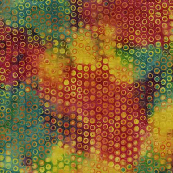 Makower Island Batik 762 F6019 - The Fabric Bee