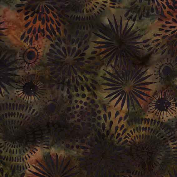 Makower Island Batik 810 F6033 - The Fabric Bee