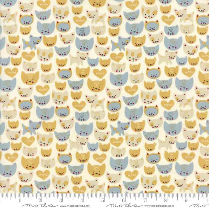 Moda Woof Woof Meow 20565 11 F6388 - The Fabric Bee