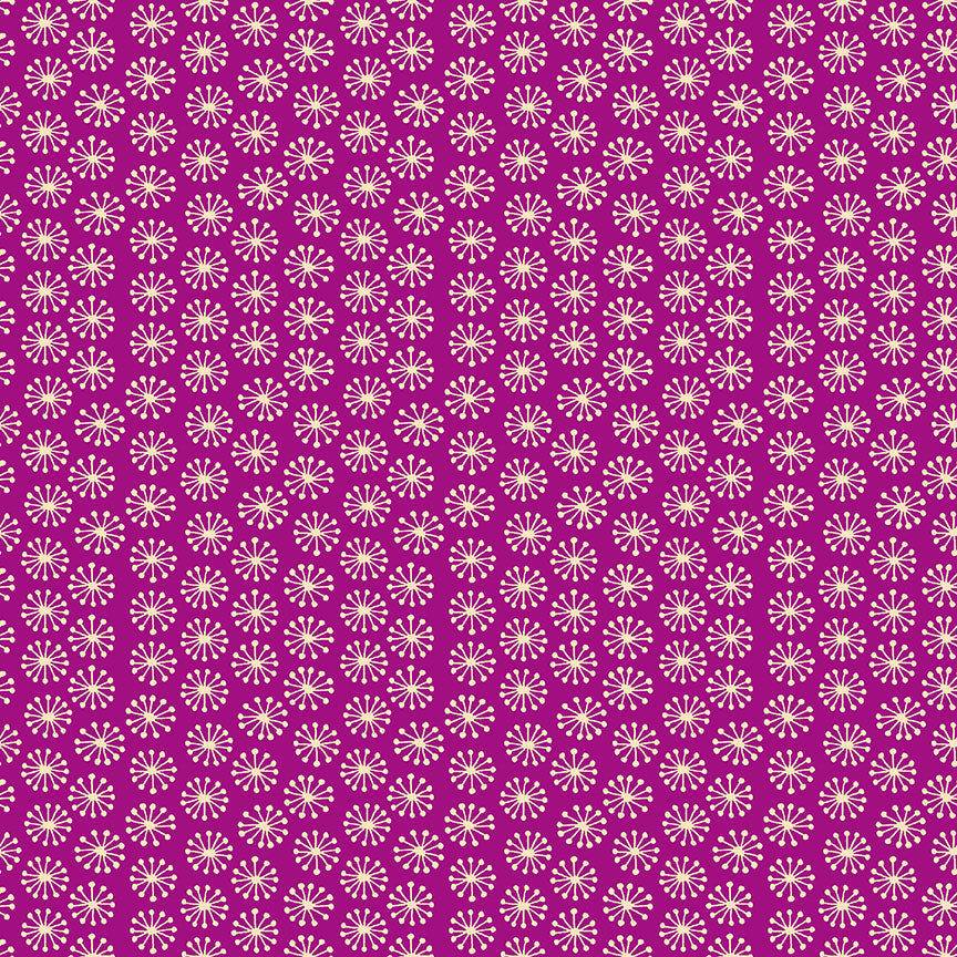 Henna from Makower UK 2393/P Pop Pink F7153