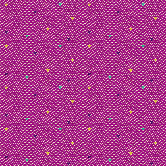Henna from Makower UK 2396/P Zig Zag Pink F7160
