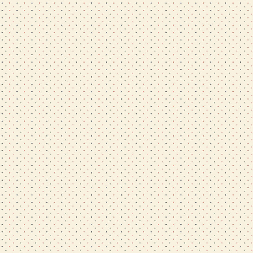 Moonstone from Laundry Basket Quilts 9464L1 Poppy Seeds Alabaster F7168