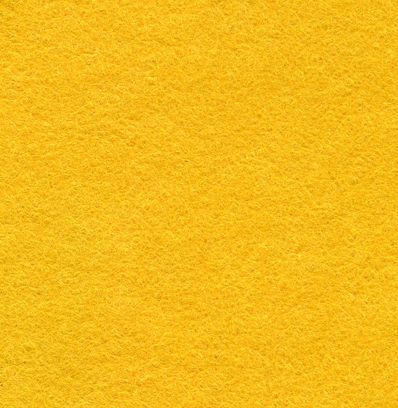 Wool Mix Felt by the Metre - Gold - The Fabric Bee
