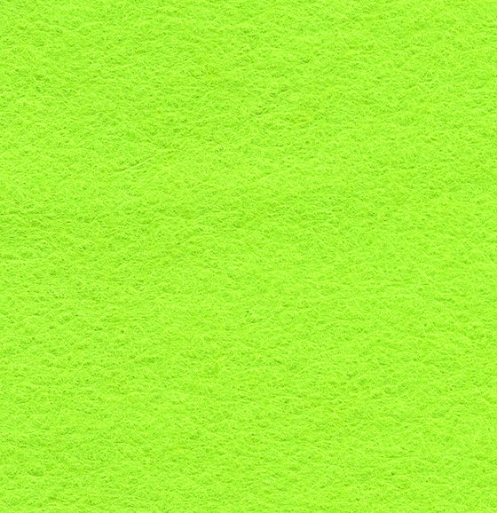 Wool Mix Felt by the Metre - Leaf Green - The Fabric Bee