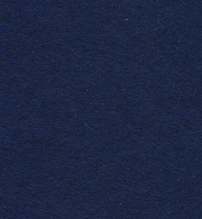 Wool Mix Felt 9" Square Navy Blue - The Fabric Bee