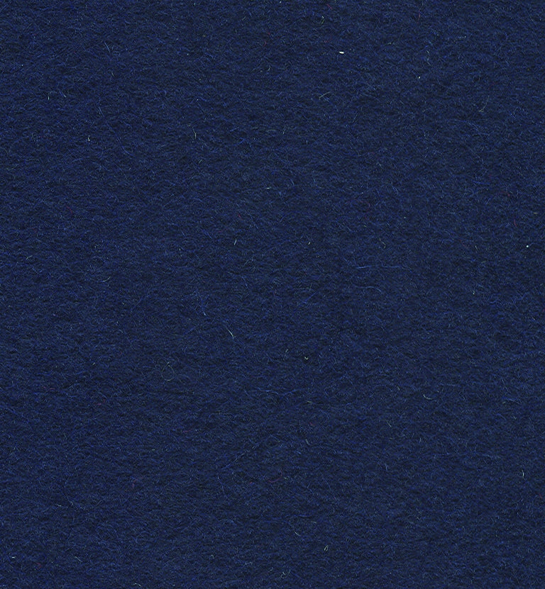 Wool Mix Felt 9" Square Navy Blue - The Fabric Bee