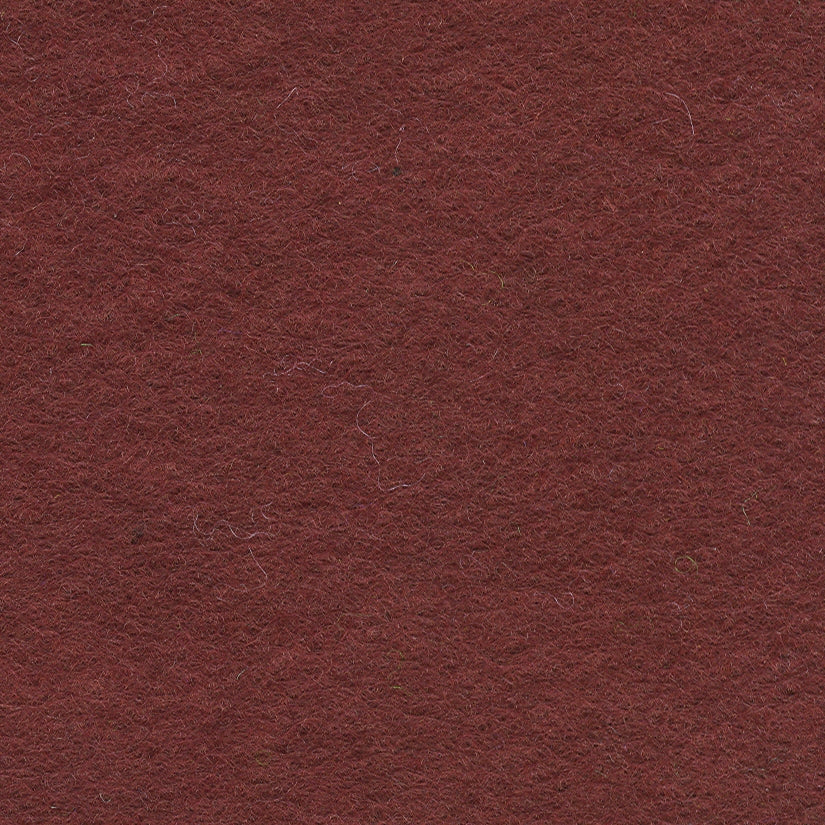 Wool Mix Felt 12" Square Chestnut - The Fabric Bee