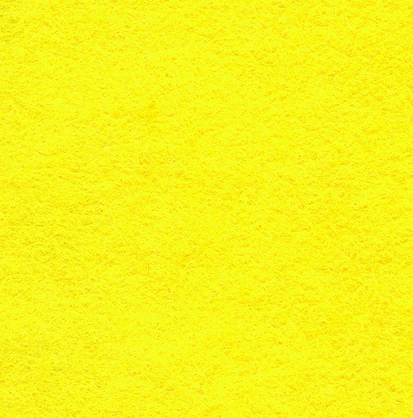 Wool Mix Felt 9" Square Yellow - The Fabric Bee