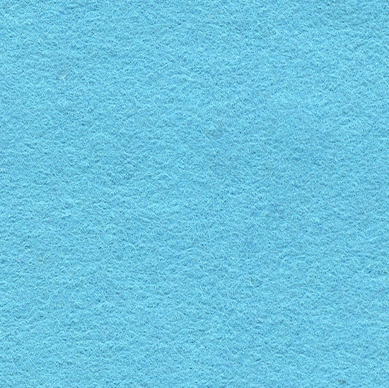 Wool Mix Felt 12" Square Light Blue - The Fabric Bee