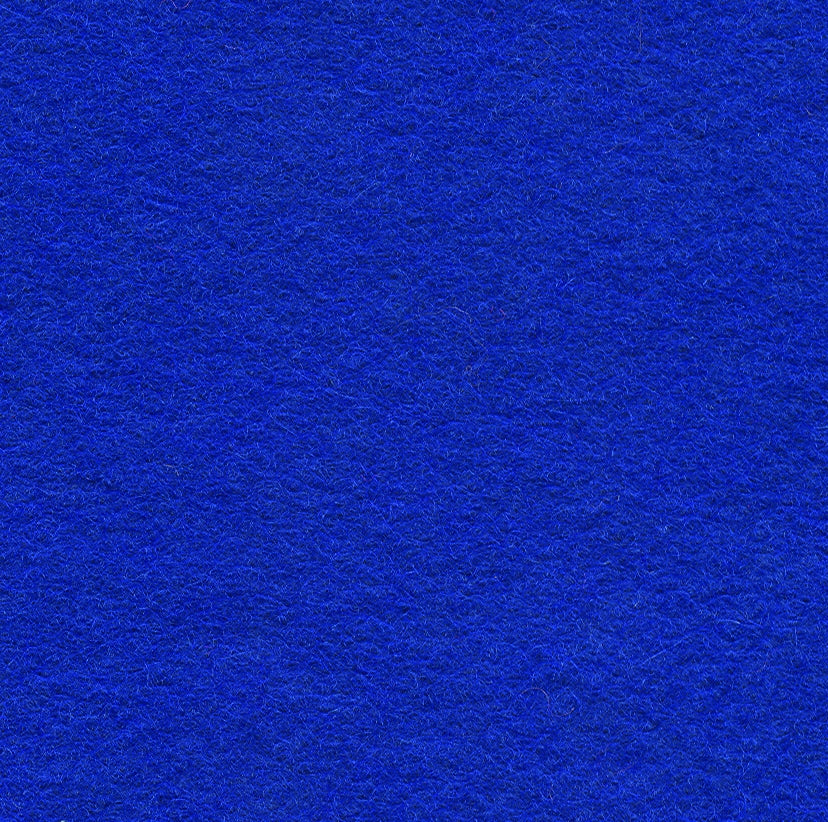 Wool Mix Felt 9" Square Royal - The Fabric Bee