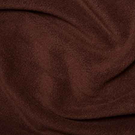Brown Polyester Fleece - The Fabric Bee