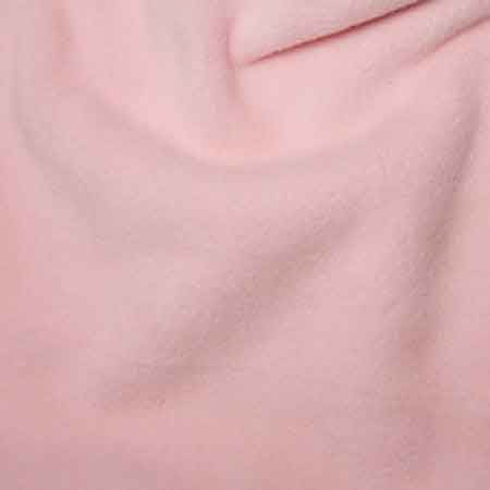 Pale Pink Polyester Fleece - The Fabric Bee