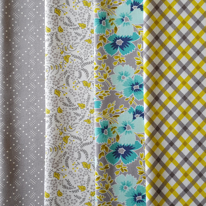 Moda Flowers For Freya 4 Fat Quarter Pack A by Linzee McCray