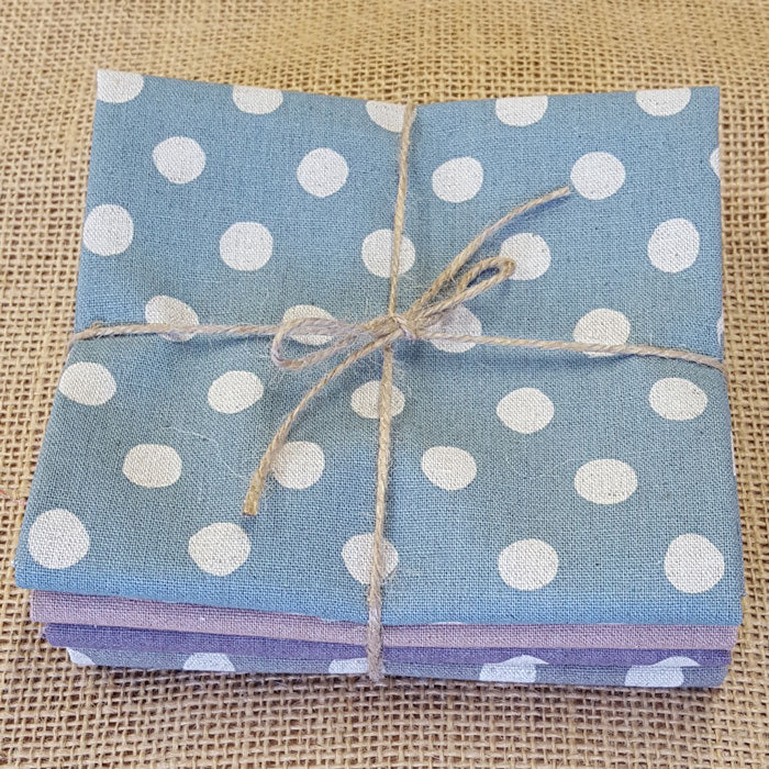 Cotton/Flax Spot Fat Quarter Pack - The Fabric Bee