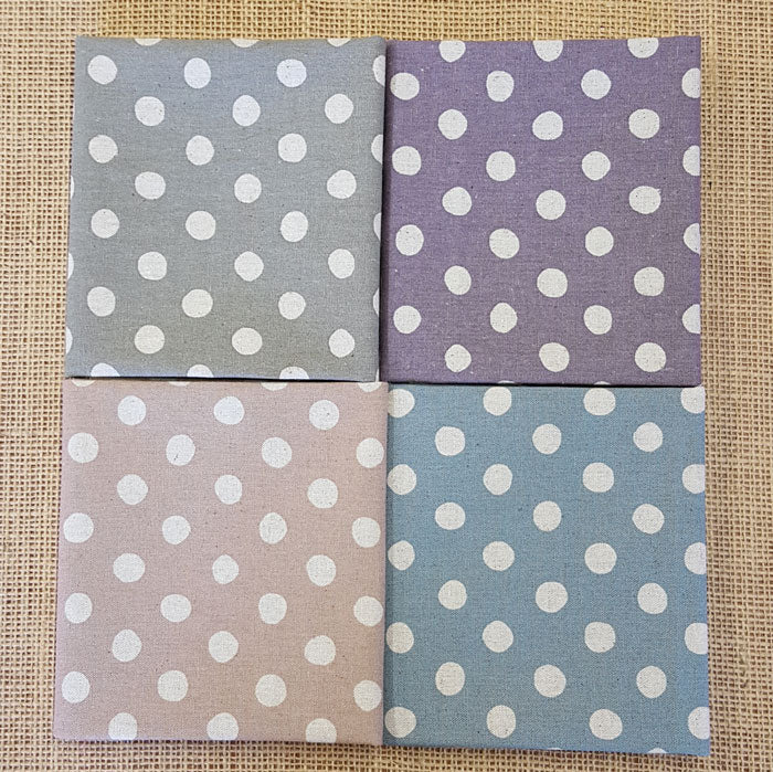 Cotton/Flax Spot Fat Quarter Pack - The Fabric Bee