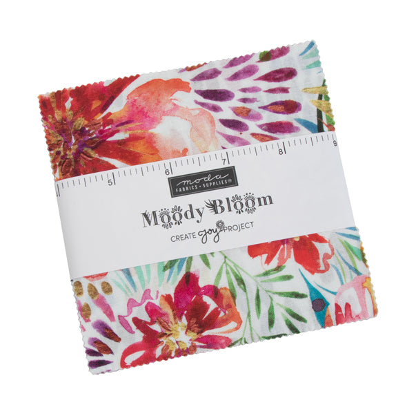 Moda Moody Bloom Charm Squares by Create Joy Project