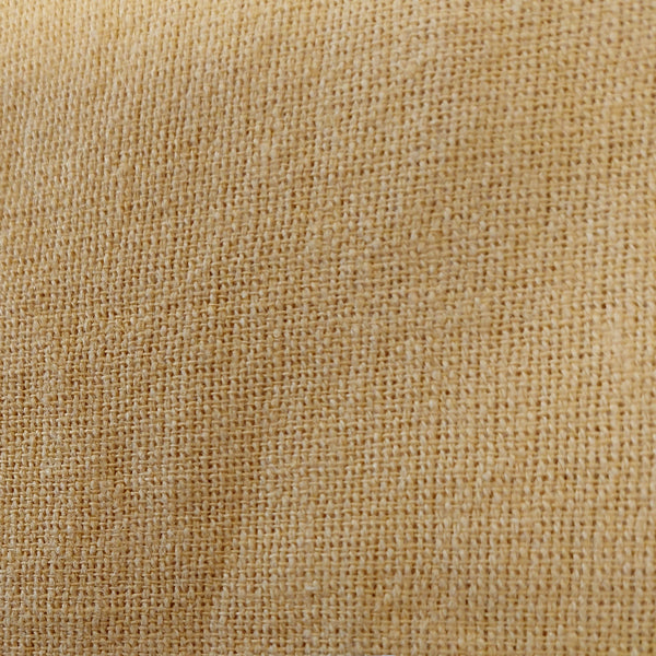 Linen Blend Fabric Buttermilk Yellow