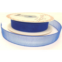 Organza/Sheer Ribbon Royal 350 - The Fabric Bee