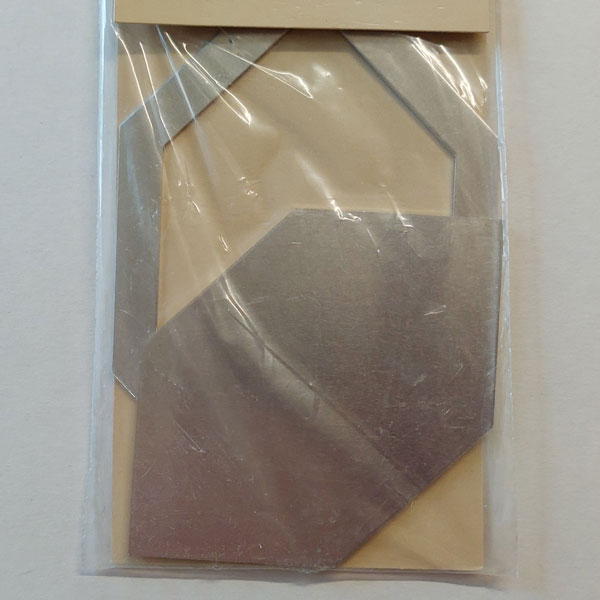 Metal Pointed Hexagon Patchwork Template 37.5mm