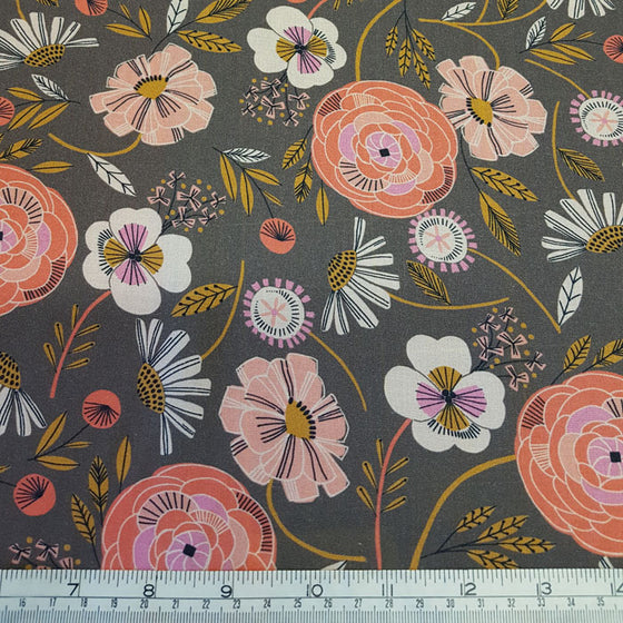 Rayon Challis Fabric Dashwood Studio 1456 - The Fabric Bee