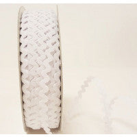 Ric Rac Braid White - The Fabric Bee