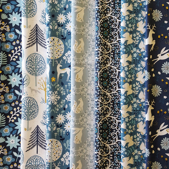 Starlit Hollow from Dashwood Studio 7 Fat Quarter Pack