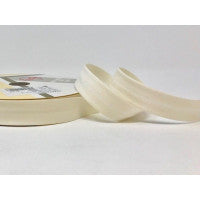Bias Binding Supersoft Stretch Cotton 18mm Ivory - The Fabric Bee