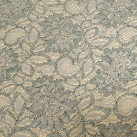 Lace Tocca Aqua - The Fabric Bee