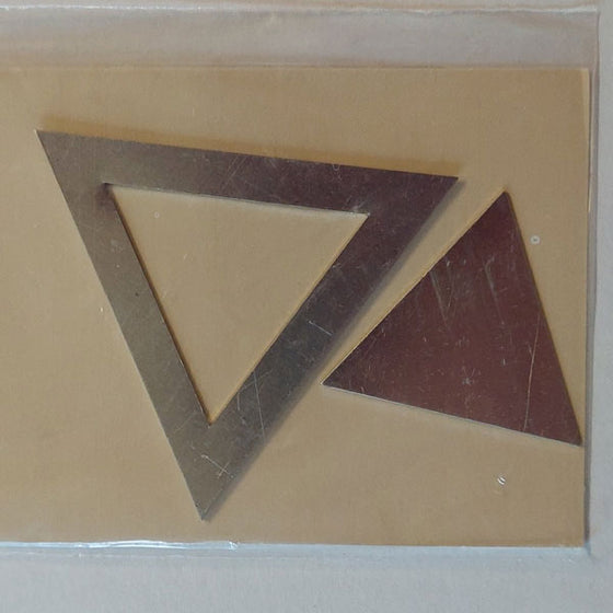 Metal Triangle Patchwork Template 37.5mm